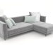 3D Modell Sofa Carol 2560 x 1800 (Gallardo 29) - Vorschau