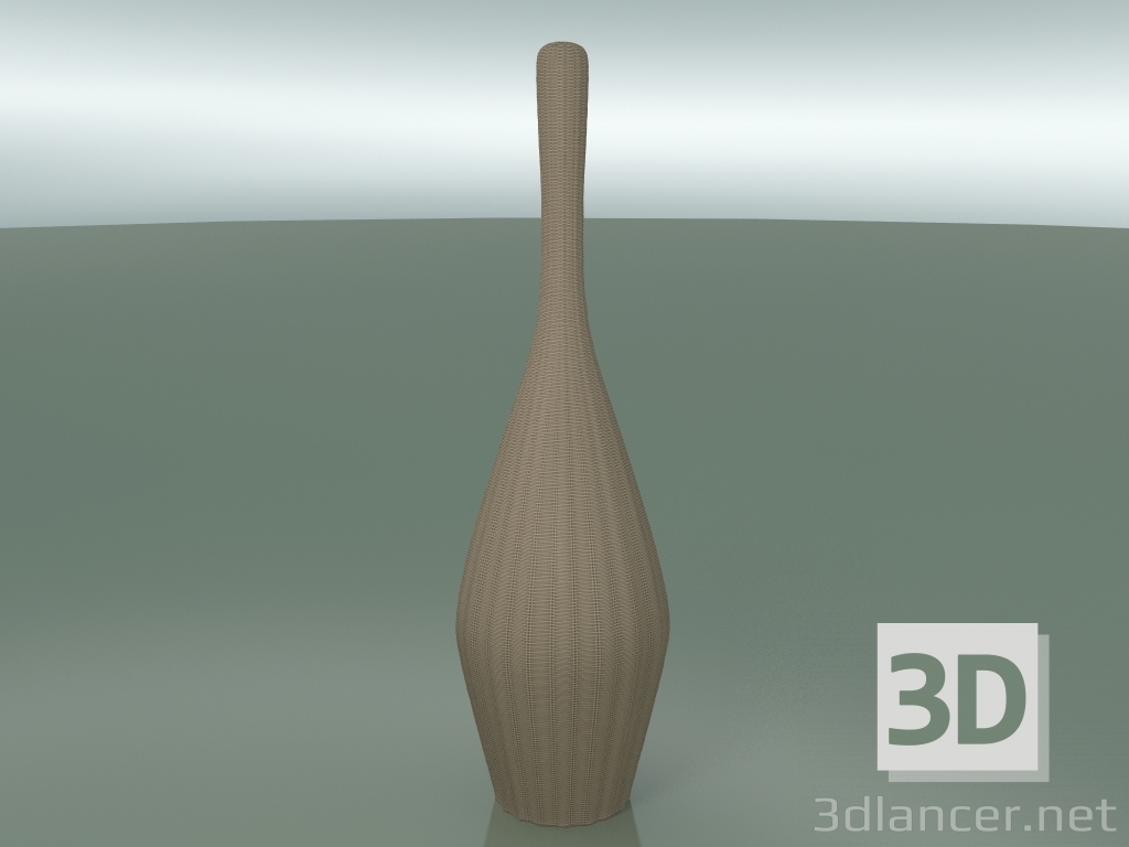 modello 3D Lampada da terra (Bolla XL, Naturale) - anteprima