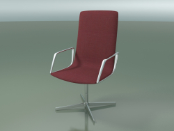 कार्यालय की कुर्सी 4913BI (4 पैर, आर्मरेस्ट के साथ)