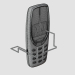 3d Snake game on the phone model buy - render