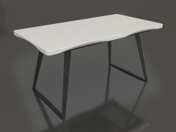 Table pliante Vermont pliée (noir-blanc)