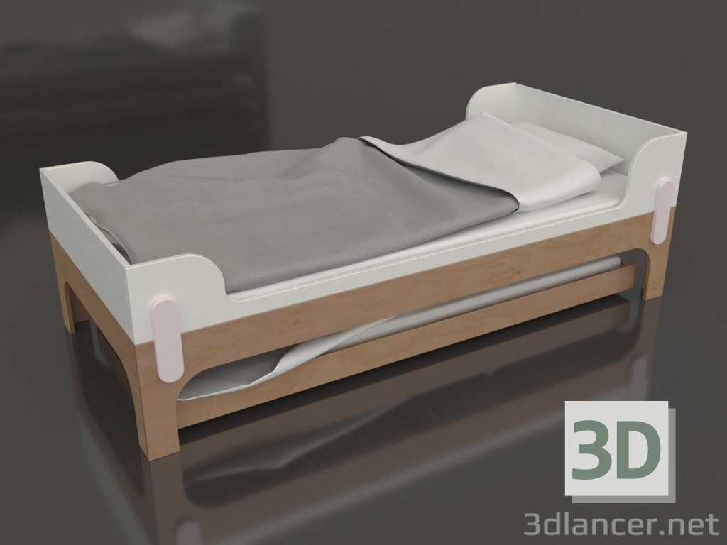 3D Modell Bett TUNE Z (BPTZA2) - Vorschau