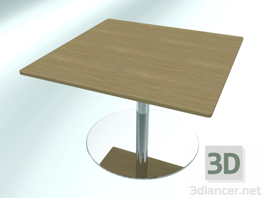 3d model Coffee table BRIO H40 (60X60 big base) - preview
