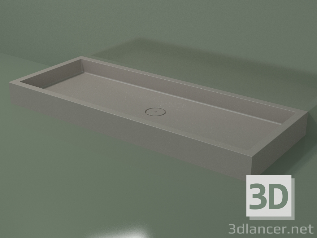 modèle 3D Receveur de douche Alto (30UA0114, Clay C37, 180x70 cm) - preview