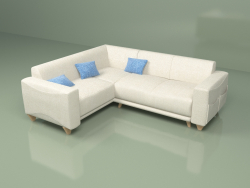 Sofa Classy Sophie L max left side (gray-beige)