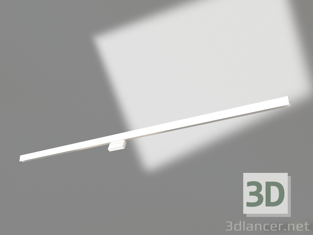 3d model Lámpara MAG-ORIENT-FLAT-FOLD-S195-6W Day4000 (WH, 80 grados, 48V, DALI) - vista previa