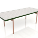 Modelo 3d Mesa de jantar (verde garrafa, DEKTON Kreta) - preview
