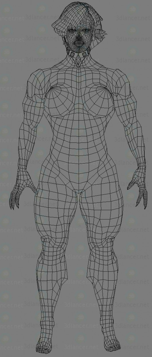 Chica demonio 3D modelo Compro - render Chica demonio 3D modelo Compro - render
