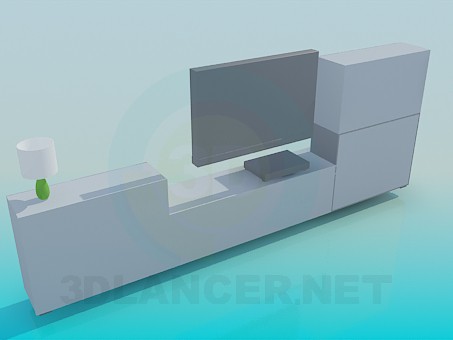 3d модель мебель в комнату – превью 3d модель мебель в комнату – превью