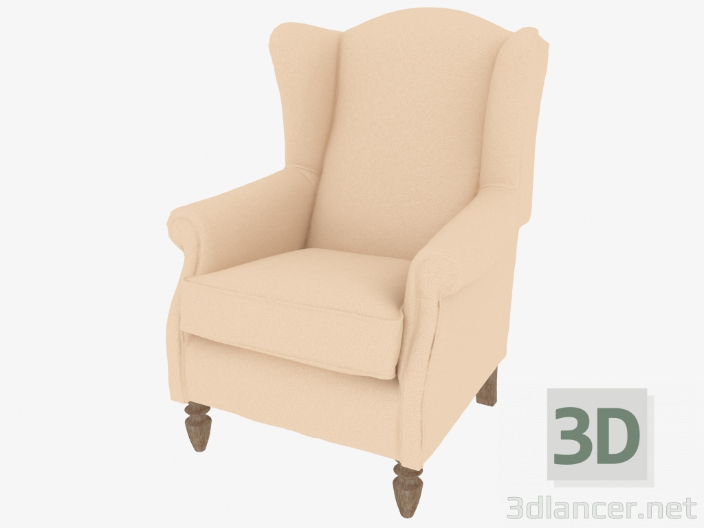 3D Modell Sessel 22 Herr - Vorschau