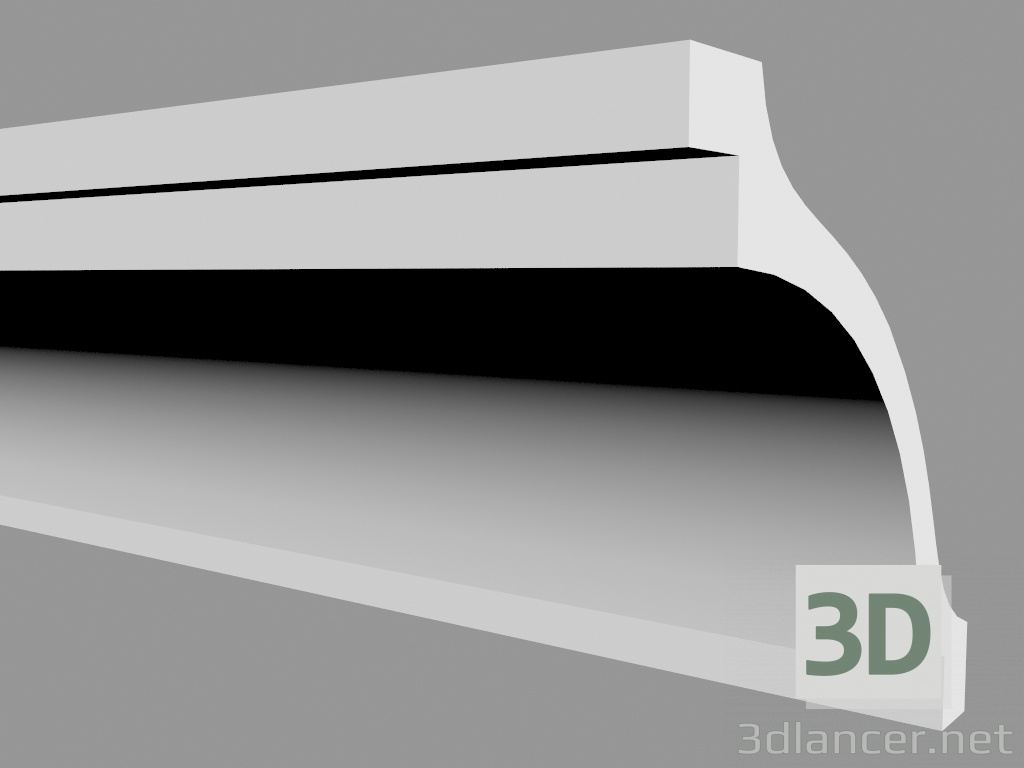 modèle 3D Corniche P2039 - preview