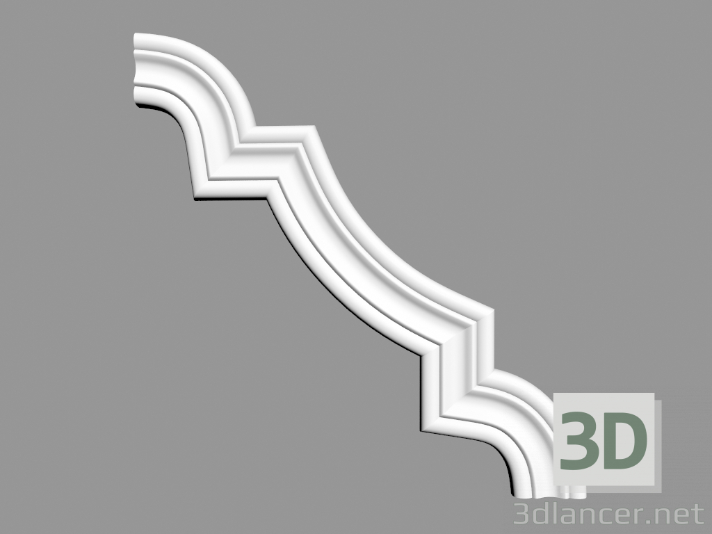3D modeli Açı (TU6) - önizleme