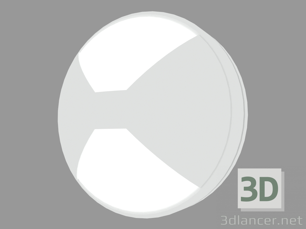 modèle 3D Applique MEGAVEDO RONDE AVEC VISIÈRE UP-DOWN (S6879) - preview