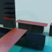 modèle 3D Ensemble de meubles de salon - preview