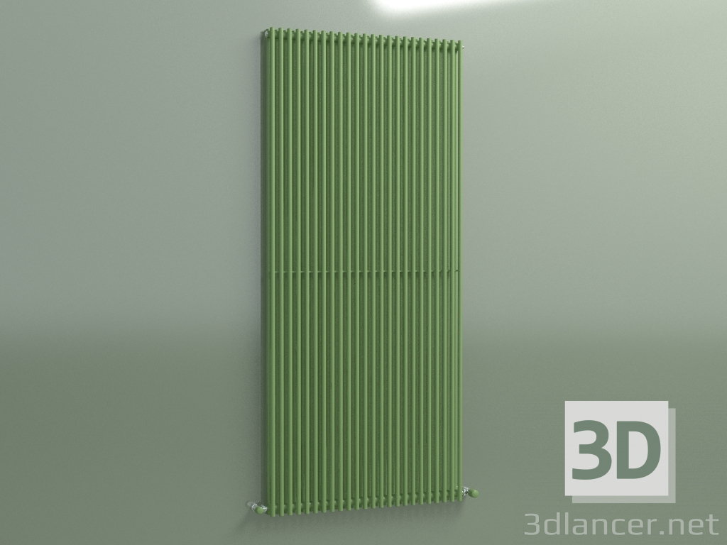 3d модель Радиатор вертикальный ARPA 2 (1820 24EL, Sage green) – превью