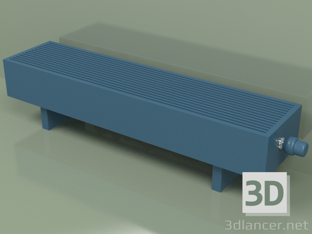 modello 3D Convettore - Aura Basic (140x1000x236, RAL 5001) - anteprima
