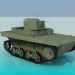 3d model T-37A light tank - preview