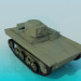 3d model T-37A light tank - preview
