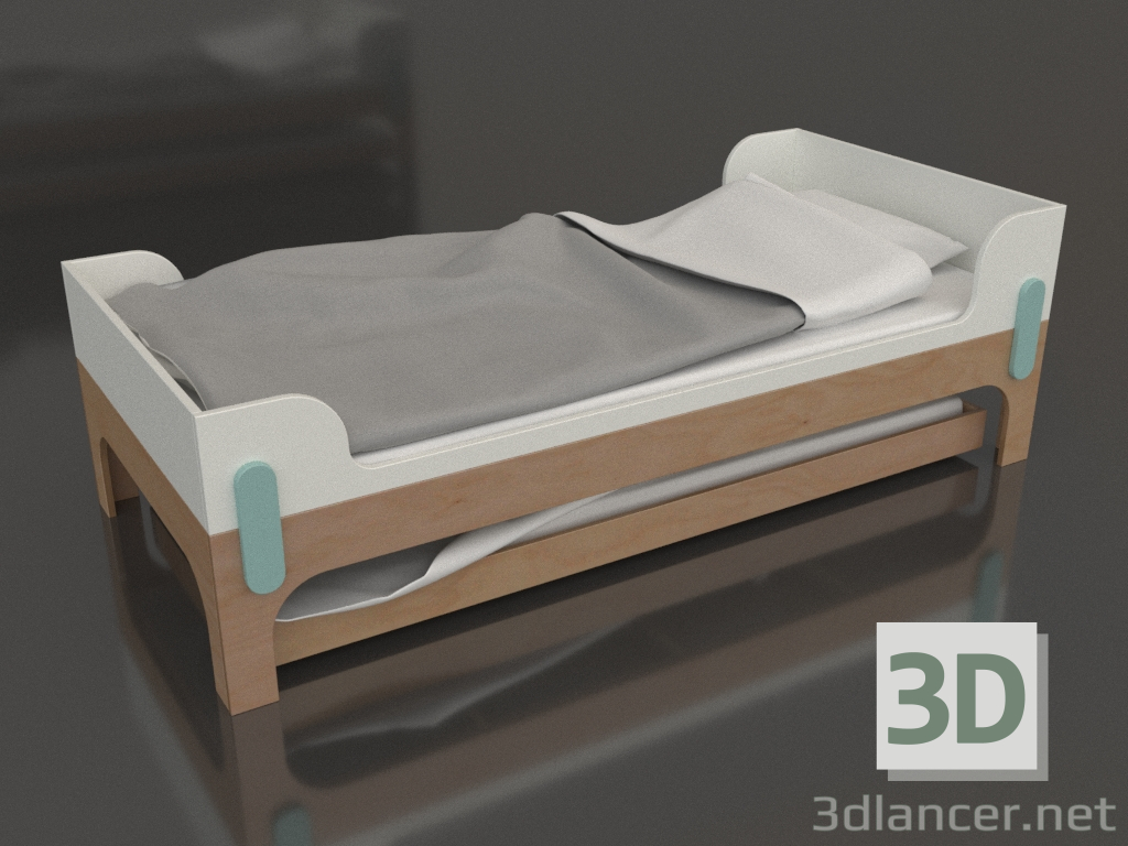 3D Modell Bett TUNE Z (BTTZA2) - Vorschau