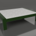 3d модель Кофейный стол (Bottle green, DEKTON Kreta) – превью