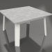 3d модель Квадратний бічний стіл (Agate grey, DEKTON) – превью