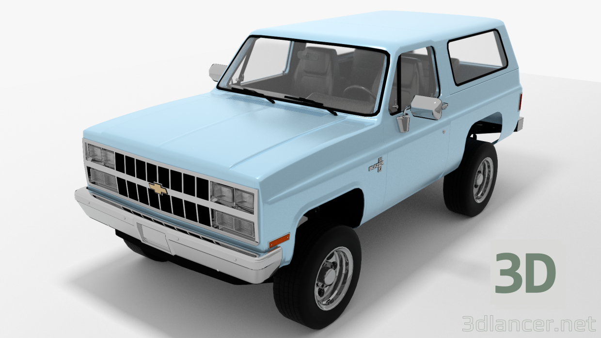 1989 Chevrolet Blazer K5 3D-Modell kaufen - Rendern