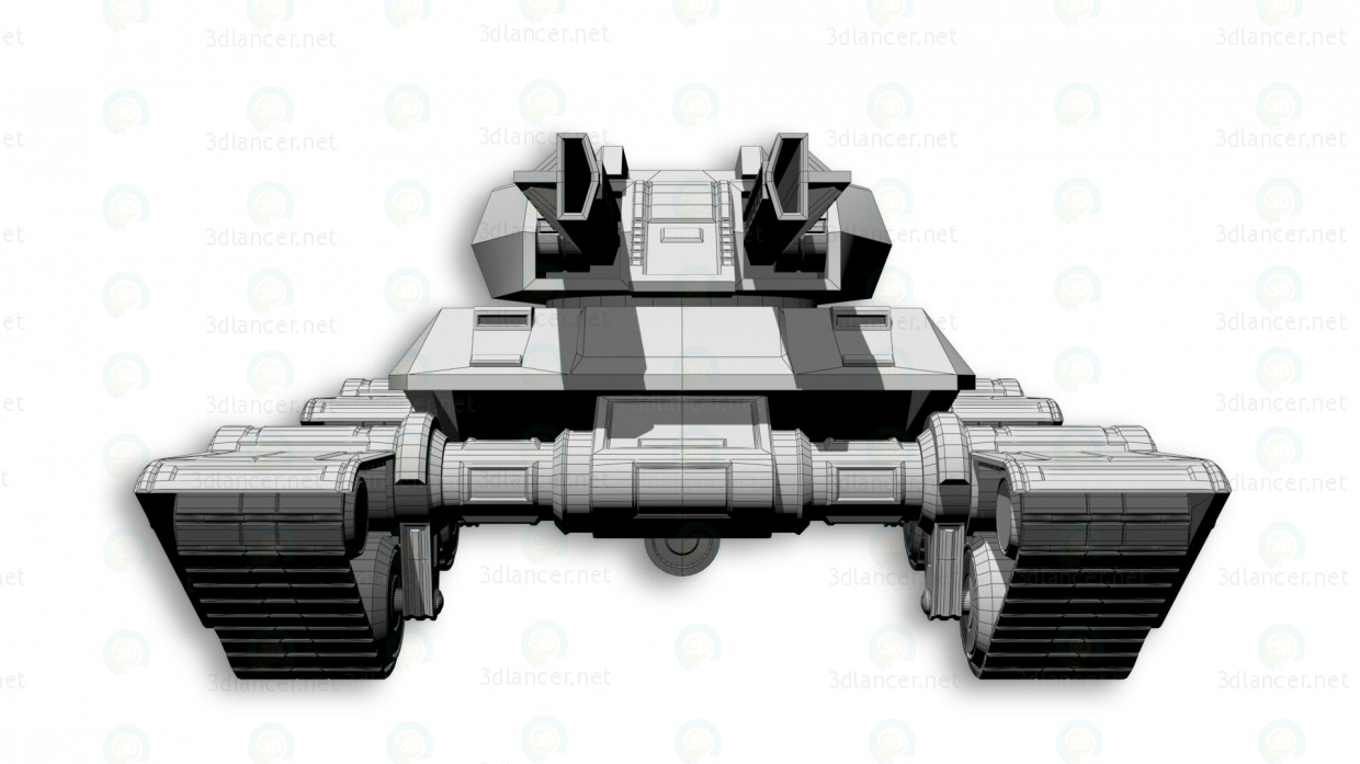 Tanque "Gladiator" 3D modelo Compro - render Tanque "Gladiator" 3D modelo Compro - render