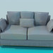 3D Modell Sofa - Vorschau