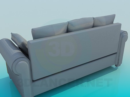 3d model Sofa - preview 3d model Sofa - preview