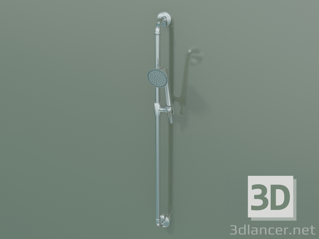 3d model Set de ducha con barra (26023000) - vista previa