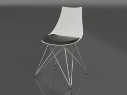 Chaise Concept (blanc-noir)