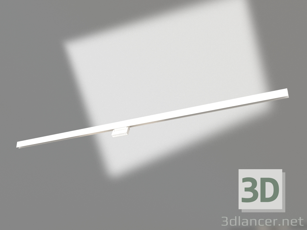 modello 3D Lampada MAG-ORIENT-FLAT-FOLD-S195-6W Warm3000 (WH, 80°, 48V, DALI) - anteprima