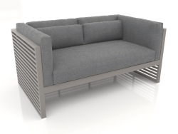2-seater sofa (Quartz gray)
