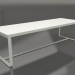 modèle 3D Table à manger 270 (Polyéthylène blanc, Gris ciment) - preview
