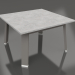 3d модель Квадратный боковой стол (Quartz grey, DEKTON) – превью