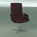 3d model Office chair 4903BR (4 legs, with soft armrests) - preview