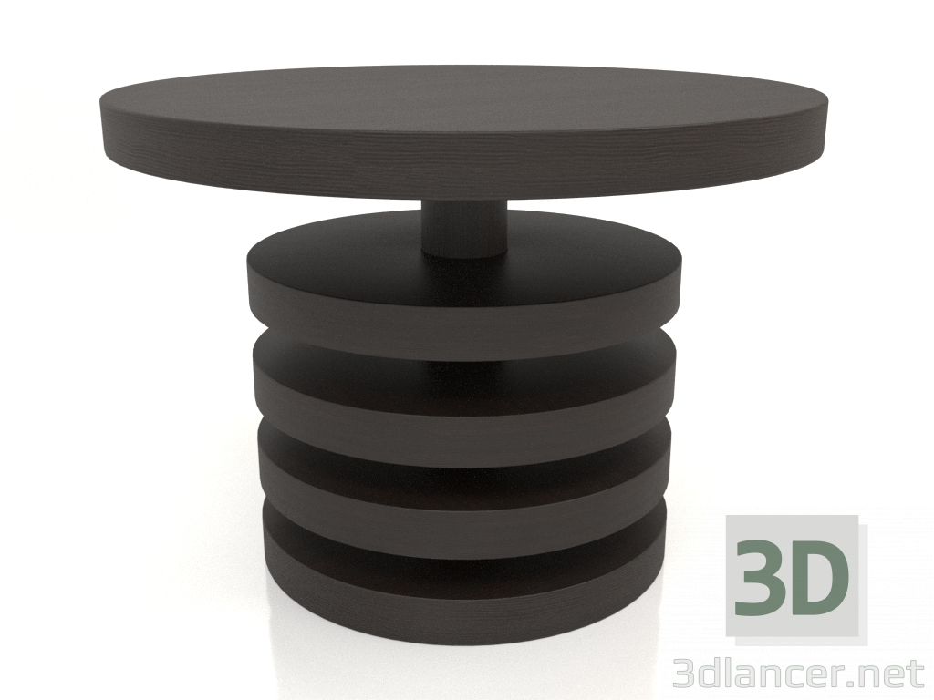 modèle 3D Table basse JT 04 (D=700x500, bois brun foncé) - preview