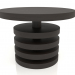 modèle 3D Table basse JT 04 (D=700x500, bois brun foncé) - preview