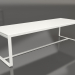 modèle 3D Table à manger 270 (Polyéthylène blanc, Gris agate) - preview