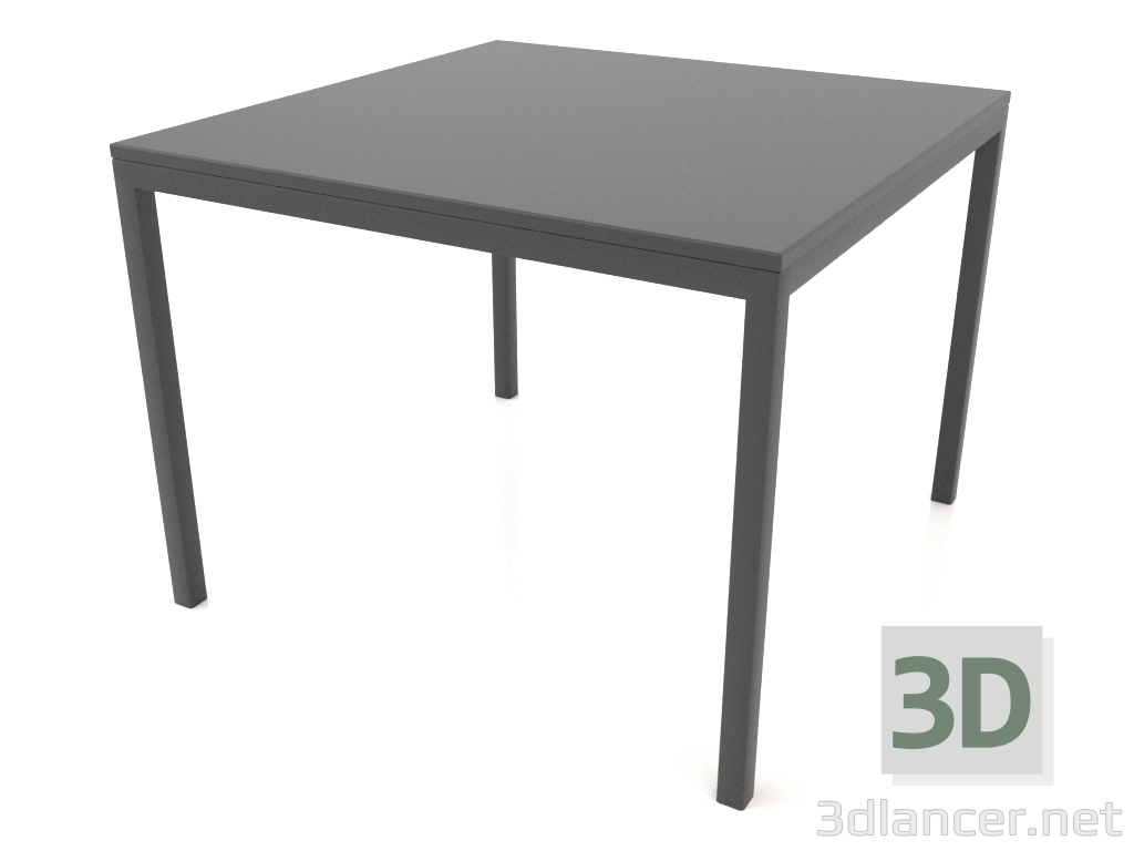 modèle 3D Table à manger carrée (100x100x75) - preview