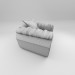 Silla para sala de estar 3D modelo Compro - render