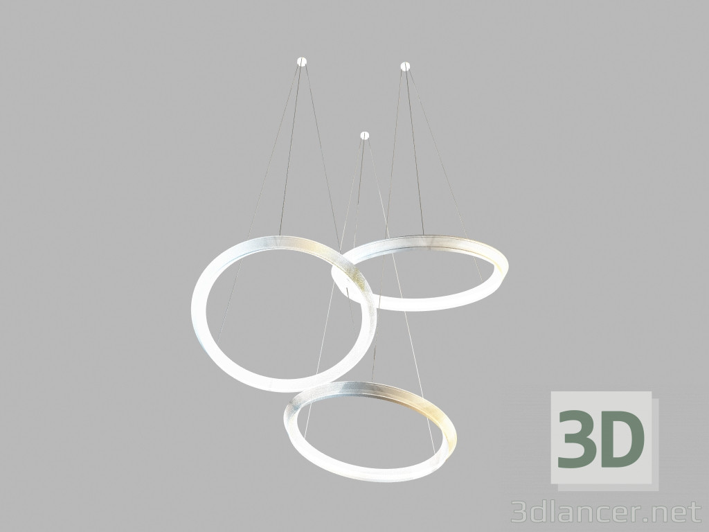 modèle 3D lampe suspendue 2332 - preview