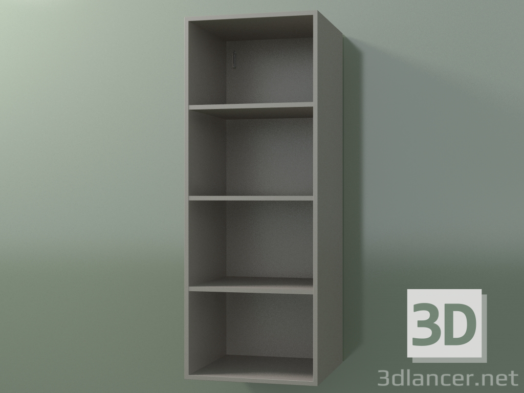 3d model Wall tall cabinet (8DUBCD01, Clay C37, L 36, P 36, H 96 cm) - preview