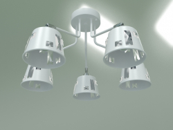 Ceiling chandelier Benna 70105-5 (white)