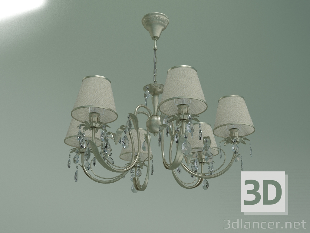 3d model Hanging chandelier Leticia 262-6 (Strotskis) - preview