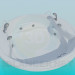3D Modell Runder Whirlpool - Vorschau
