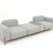 3d model Modular sofa (composition 14) - preview