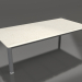 modello 3D Tavolino 70×140 (Antracite, DEKTON Danae) - anteprima