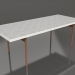 modèle 3D Table à manger (Gris agate, DEKTON Kreta) - preview