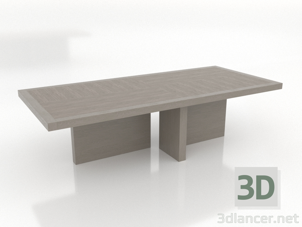 3d model Mesa de comedor PRIVILEGE (2700x1200x740 mm) - vista previa 3d model Mesa de comedor PRIVILEGE (2700x1200x740 mm) - vista previa